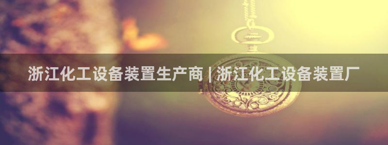 门徒娱乐成功案例：浙江化工设备装置生产商 | 浙江化工设备装