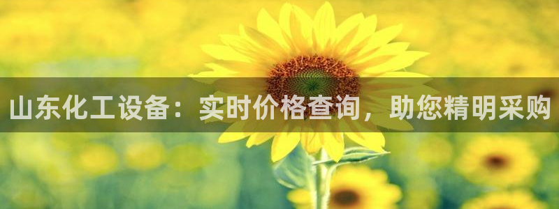 门徒平台胡 5O6917 平台：山东化工设备：实时