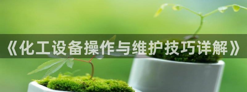 门徒平台胡 5O6917 平台：《化工设备操作与维